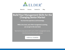 Tablet Screenshot of eldermgt.com